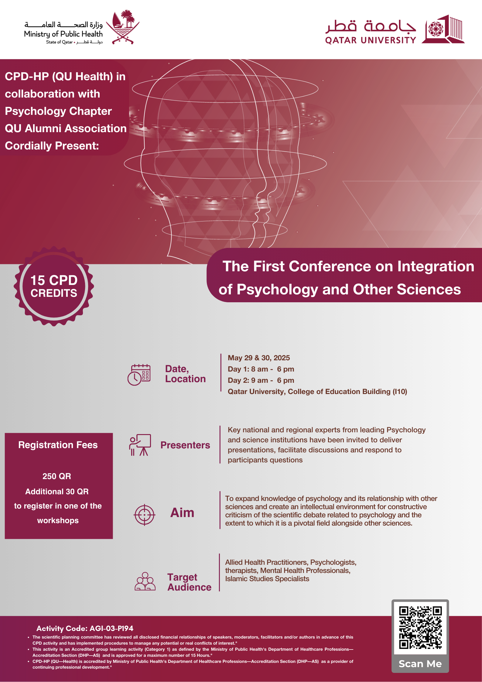 Research Conference Poster